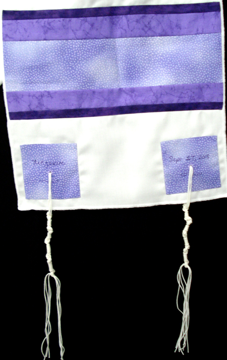 Lavender tallit